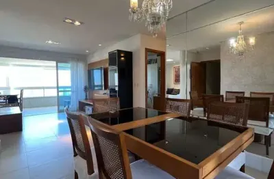 Giardini naxos 204m², vista mar, 3/4, nascente, 3 suítes, climatizado, decorado, gabinete, área de serviço, dependência, 3 vagas. agende sua visita!