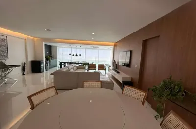 Diamond itaigara 155m², climatizado, 3 suítes, varanda integrada, sala ampliada, 2 vagas, área de serviço, fino acabamento. agende sua visita!