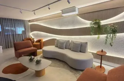 Studio 49m², fino acabamento, climatizado, novo, vista mar, 1/4, varanda gourmet, jacuzzi, sala, 1 vaga por apenas: r$765.000,00. agende sua visita!