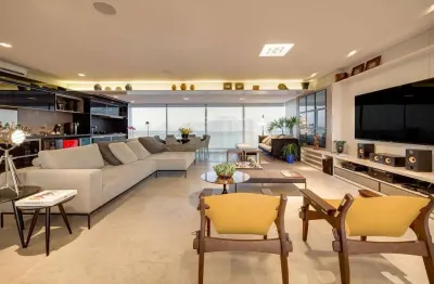 Diamond 185m², climatizado, 3 suítes, andar alto, 3 vagas, finamente decorado, área de serviço, varanda integrada, fino acabamento. agende sua visita!