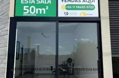 Sala comercial para locação em mogi das cruzes, vila oliveira, 1 banheiro, 1 vaga