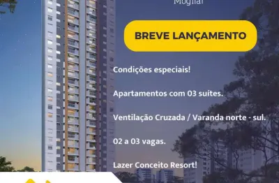 Apartamento para venda em mogi das cruzes, jardim marica, 3 dormitórios, 3 suítes, 4 banheiros, 3 vagas