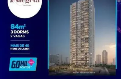 Apartamento para venda em mogi das cruzes, vila mogilar, 3 dormitórios, 2 banheiros, 2 vagas