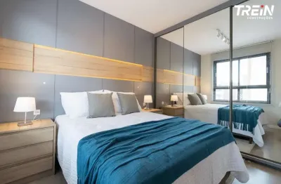 Apartamento com 1 quarto à venda na rua reinaldino schaffenberg de quadros, 201, alto da glória, curitiba, 34 m2 por r$ 489.138