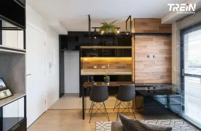 Apartamento com 1 quarto à venda na rua reinaldino schaffenberg de quadros, 201, rebouças, curitiba, 36 m2 por r$ 641.902