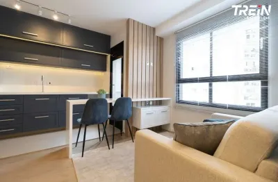 Apartamento com 1 quarto à venda na rua reinaldino schaffenberg de quadros, 201, alto da rua xv, curitiba, 34 m2 por r$ 489.138