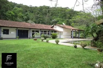 Fazenda para venda em cachoeiras de macacu, papucaia, 6 dormitórios, 4 suítes, 5 banheiros, 4 vagas
