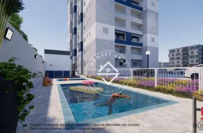 Lançamento exclusivo = apartamento com 2 dormitórios à venda, 57 m² por r$ 333.000 - jardim santa maria - jacareí/sp