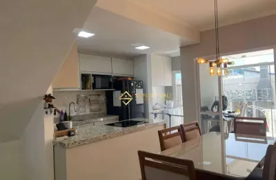 Lindo sobrado com 3 dormitórios, 109 m² - venda por r$ 670.000 ou aluguel por r$ 3.450/mês - jardim santa maria - jacareí/sp