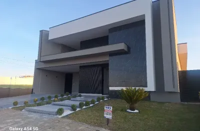 Casa de alto padrão à venda no condomínio santa mônica — caçapava/sp