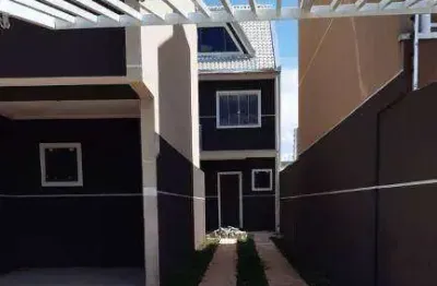 Sobrado com 3 dormitórios à venda, 140 m² por r$ 665.000,00 - fazendinha - curitiba/pr