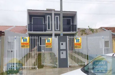 Sobrado com 2 dormitórios à venda, 75 m² por r$ 420.000,00 - cidade industrial - curitiba/pr
