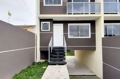 Sobrado com 3 dormitórios à venda, 171 m² por r$ 915.000,00 - fazendinha - curitiba/pr