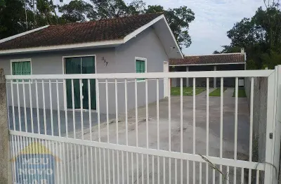 Casa com 3 dormitórios à venda, 80 m² por r$ 345.000,00 - primavera - pontal do paraná/pr