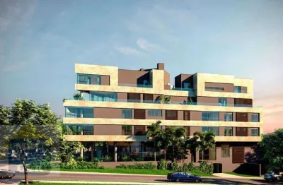 Apartamento garden com 3 dormitórios à venda, 185 m² por r$ 2.220.000,00 - hugo lange - curitiba/pr
