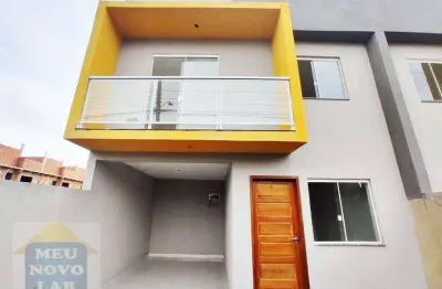 Sobrado com 3 dormitórios à venda, 85 m² por r$ 385.000,00 - cidade industrial - curitiba/pr