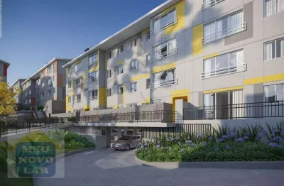 Apartamento com 2 dormitórios à venda, 48 m² por r$ 311.100,00 - santa cândida - curitiba/pr