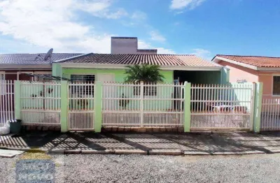 Casa com 2 dormitórios à venda, 50 m² por r$ 300.000,00 - thomaz coelho - araucária/pr