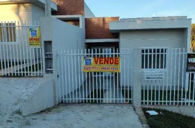 Casa com 2 dormitórios à venda, 55 m² por r$ 339.000 - gralha azul - fazenda rio grande/pr a 1km da havan  e max atacado