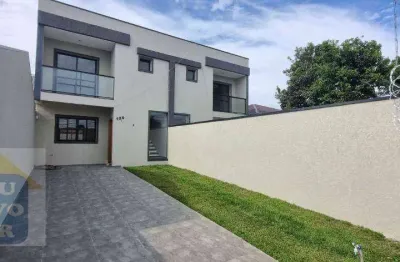 Sobrado com 3 dormitórios à venda, 138 m² por r$ 730.000,00 - fazendinha - curitiba/pr