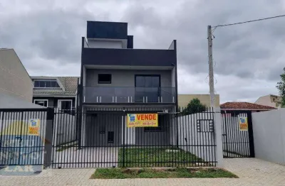 Sobrado com 3 dormitórios à venda, 152 m² por r$ 780.000,00 - fazendinha - curitiba/pr
