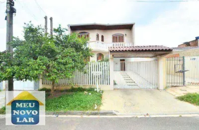 Sobrado com 3 dormitórios para alugar, 154 m² por r$ 3.010,00/mês - campo de santana - curitiba/pr