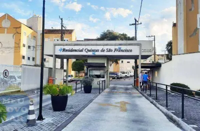 Apartamento com 3 dormitórios à venda, 55 m² por r$ 255.000,00 - cidade industrial - curitiba/pr