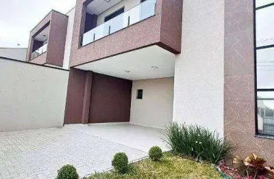 Sobrado dúplex novo e moderno – 141m² – boneca do iguaçu, são josé dos pinhais