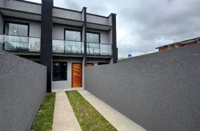 Sobrado com 2 dormitórios à venda, 71 m² por r$ 380.000,00 - tatuquara - curitiba/pr