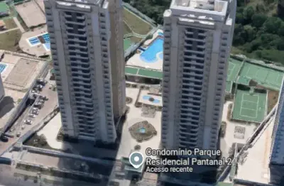 Edif. pantanal ii - em frente shopping pantanal - completo d mobilia