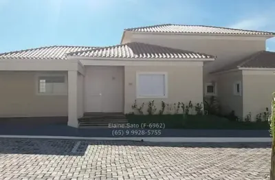 Casa em condomínio fechado com 3 quartos à venda na Rua dos Lírios, Ribeirão do Lipa, Cuiabá