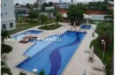Apartamento para venda em lauro de freitas, centro, 3 dormitórios, 1 suíte, 2 banheiros, 3 vagas
