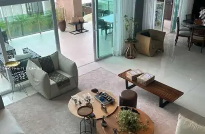 Casa em condomínio para locação em salvador, alphaville ii, 4 dormitórios, 3 suítes, 6 banheiros, 3 vagas