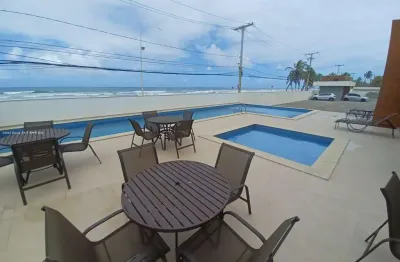Apartamento frente mar para venda em salvador, praia do flamengo, 2 dormitórios, 1 suíte, 2 banheiros, 2 vagas