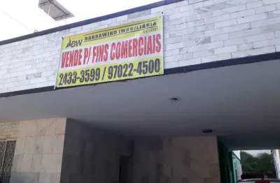 Imóvel comercial 168 m2, 2 salas, 3 quartos, terreno plano com 504 m2,  próximo ao shopping