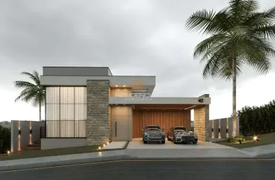 Casa linear no condomínio vistadoro aquaville em divinópolis
