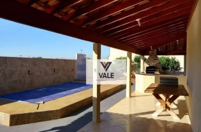 Rancho com 2 dormitórios à venda, 160 m² por r$ 500.000,00 - zona rural - araçatuba/sp