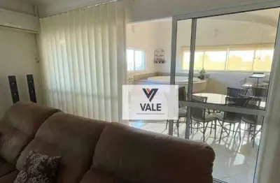 Cobertura com 4 dormitórios à venda, 196 m² por r$ 980.000,00 - edifício espanha - araçatuba/sp