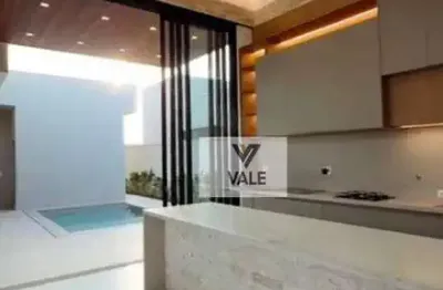 Casa com 3 dormitórios à venda, 200 m² por r$ 1.980.000 - condomínio alphaville ll - araçatuba/sp