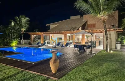 Casa luxo de 07 suítes no condomínio altos de trancoso em trancoso!