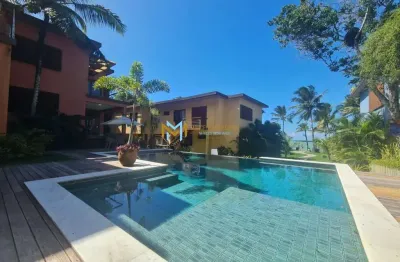 Sua casa na praia! alto padrão em condomínio pé na areia em arraial dajuda!