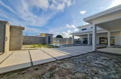 Casa nova de 04 suítes em condomínio fechado em porto seguro!