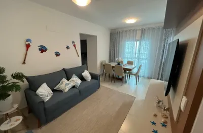 Apartamento mobiliado na aviação com vista mar - 300m da praia