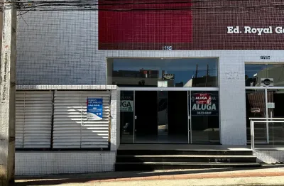 Sala comercial com 211 m2 disponível para locação no royal garden