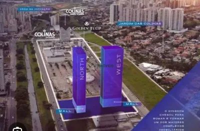 Apartamento/studio à venda no edifício kingdom towers, jd colinas - sjc - sp.