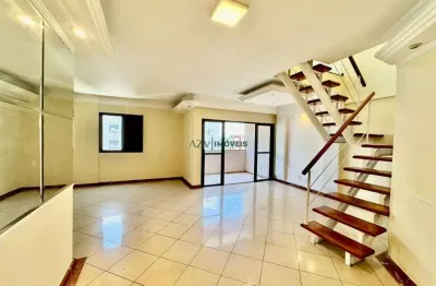 Cobertura duplex à venda/locação no edifício solar aquarius, jd. aquarius, sjc