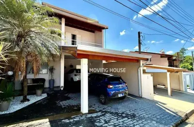 Casa à venda no condomínio residencial tabatinga em valinhos/sp