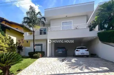 Casa com 3 dormitórios à venda, 287 m² por r$ 2.590.000,00 - condomínio residencial morada das nascentes - valinhos/sp
