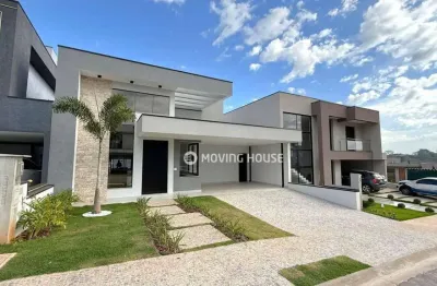 Casa nova e térrea à venda no residencial mont'alcino-valinhos/sp