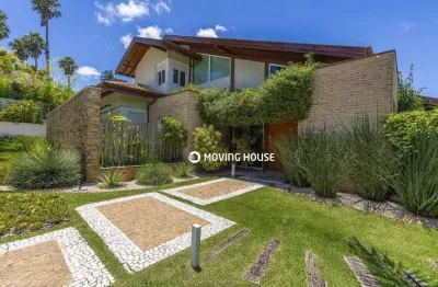 Casa de alto padrão de esquina à venda no condomínio moinho de vento  valinhos/sp